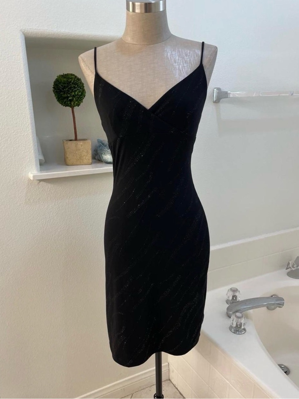 Homecoming mini dress Black Slip Dress Y2K
